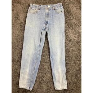 Levi's 560 Jeans Vintage 90s Mens 36x34 Tapered Leg Loose Fit Light Wash Y2K
